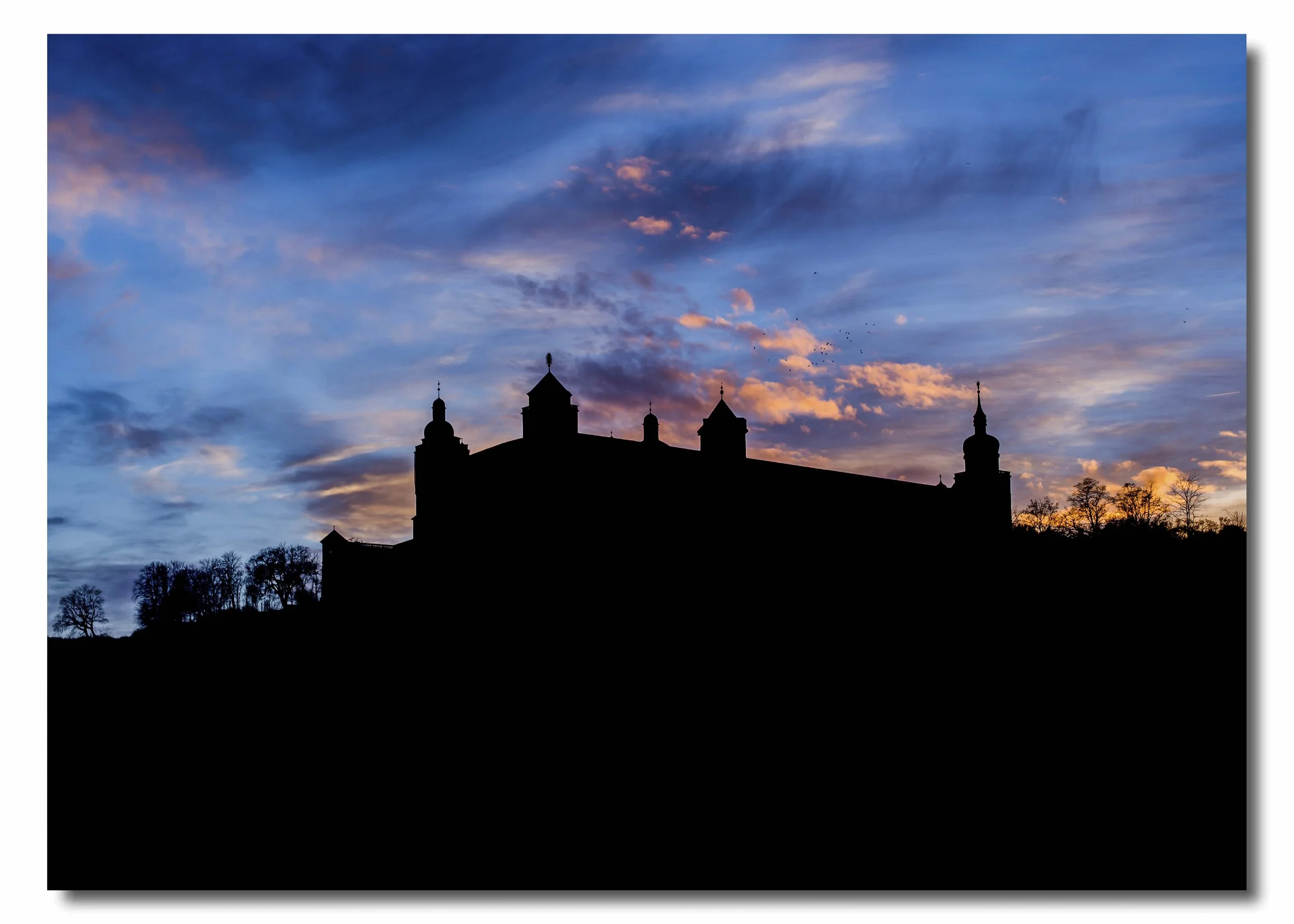 Würzburg zur blauen Stunde